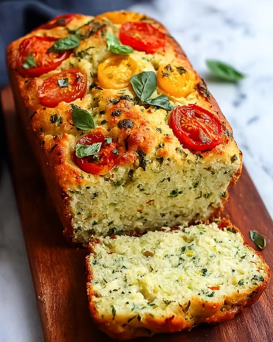 Irresistibly Delicious Savory Caprese Bread Recipe - Recipe Image