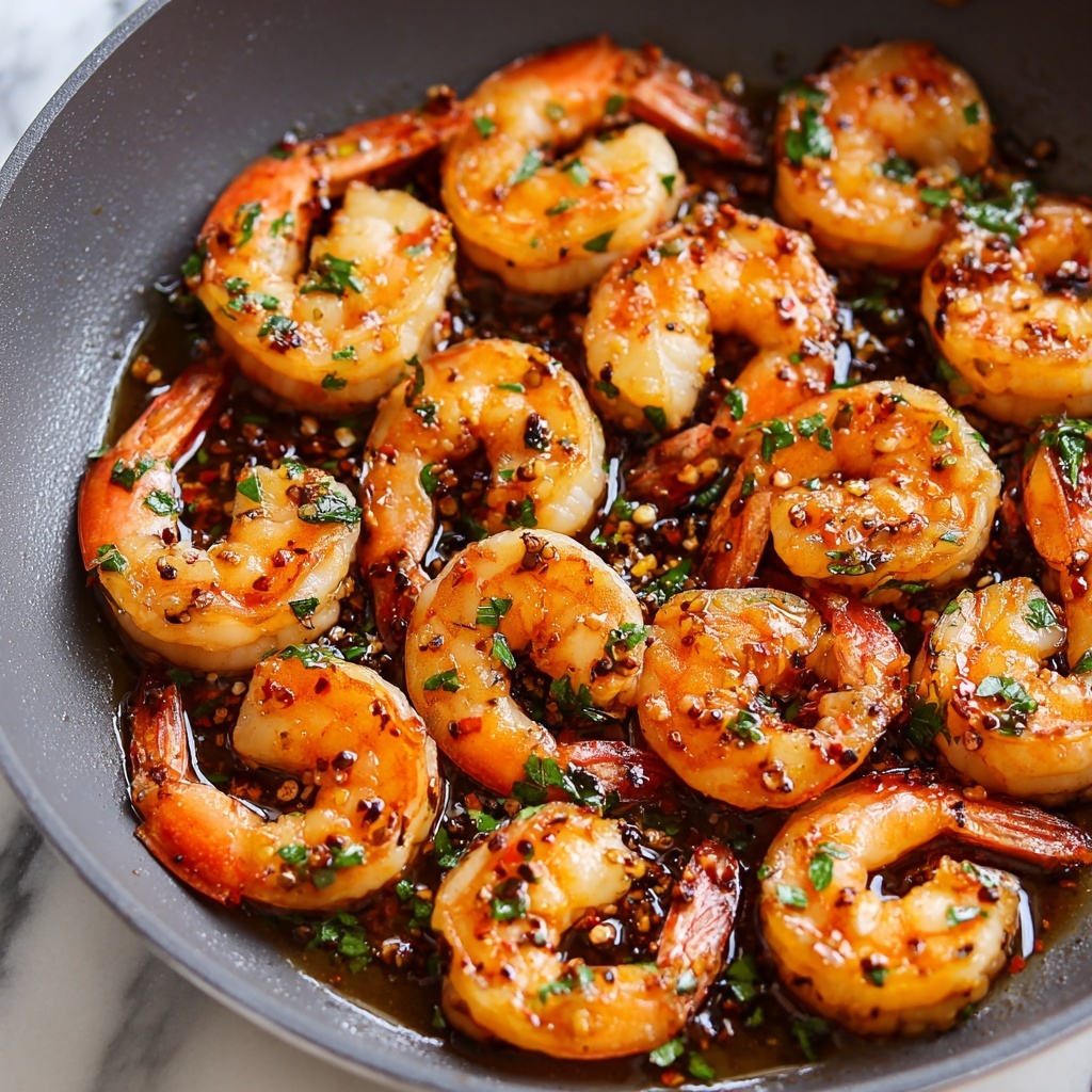 Spicy Garlic Butter Shrimp Recipe - Recipe Image