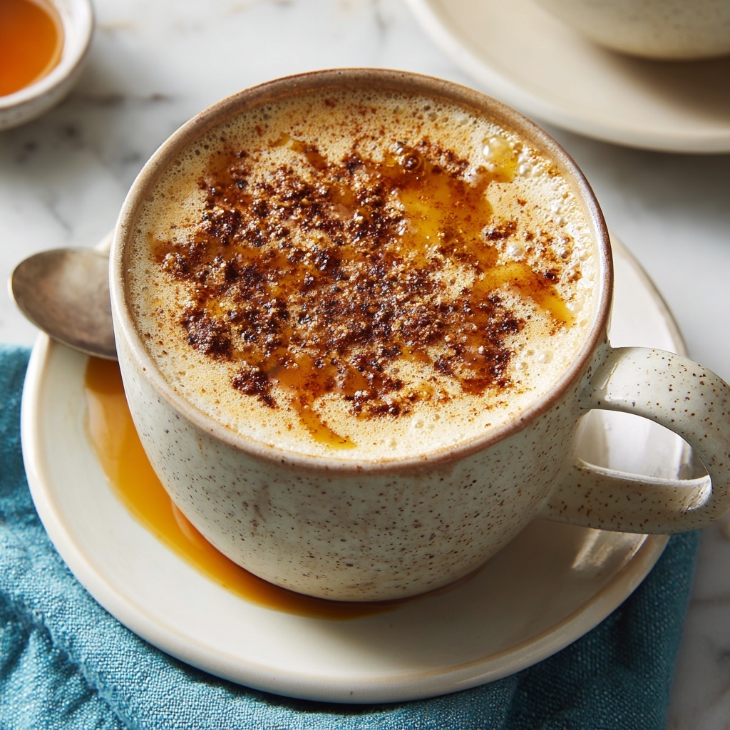 Brown-Butter Bourbon Latte Recipe - Recipe Image