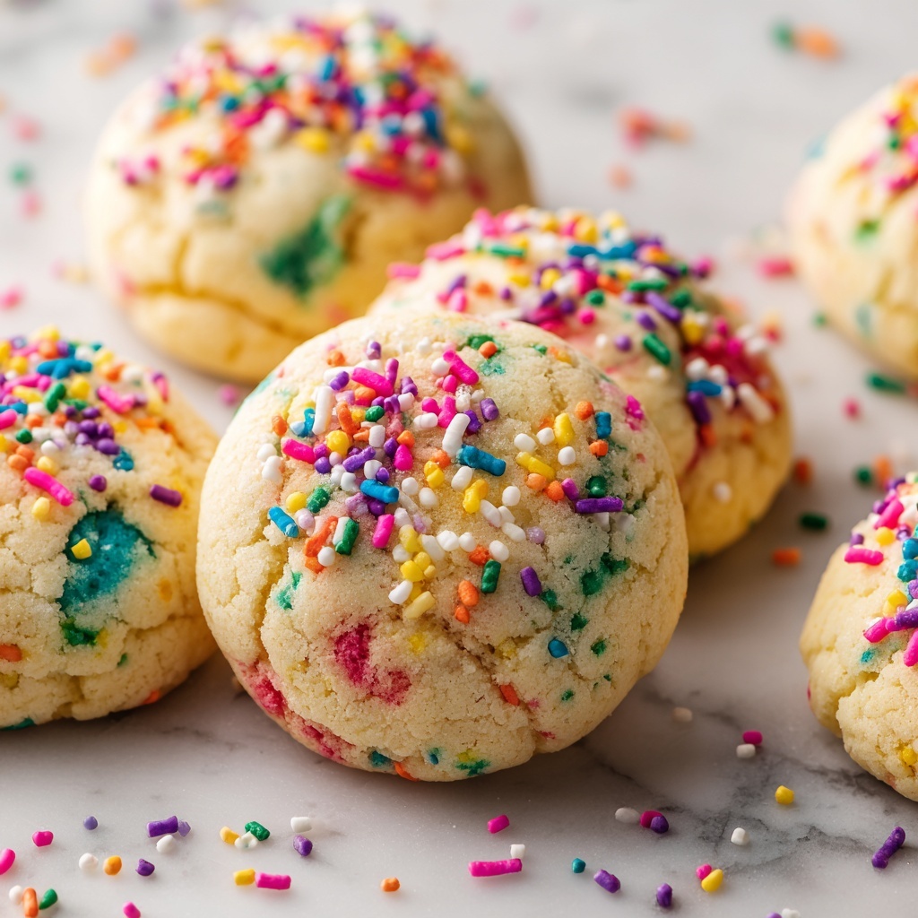 Birthday Cake Cookies Recipe - Recipe Image