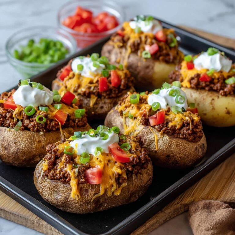 Loaded Taco Potatoes: A Hearty Twist on Taco Night Recipe