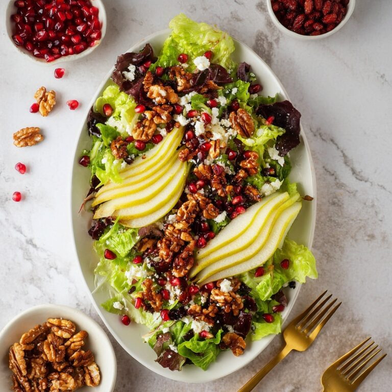 Winter Salad with Candied Walnuts Recipe