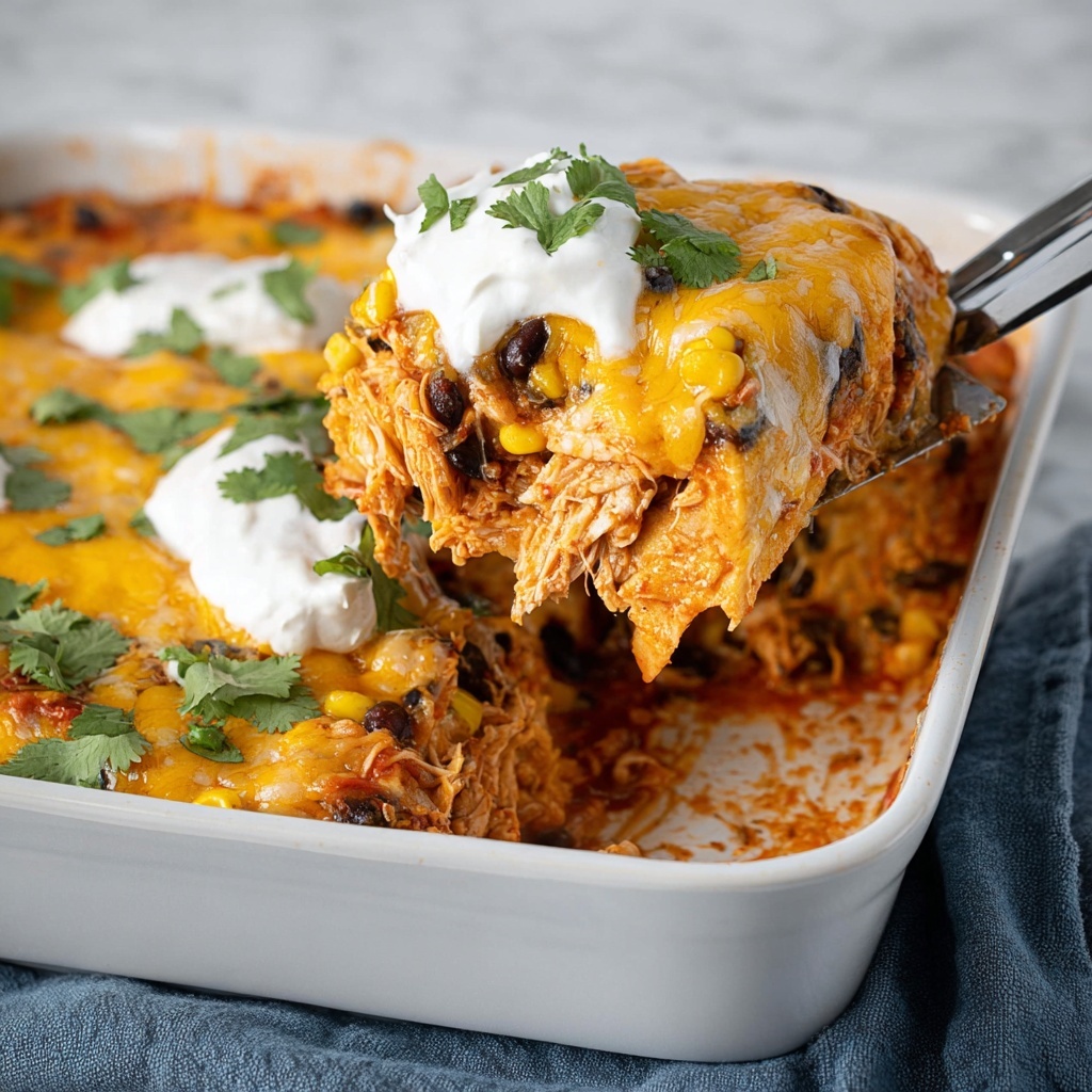 Chicken Enchilada Casserole Recipe - Recipe Image