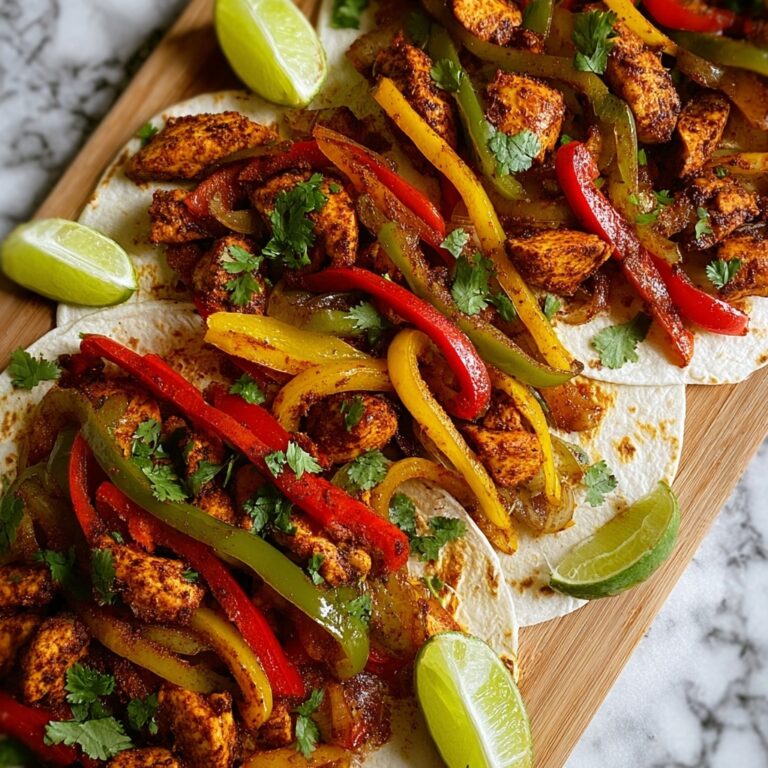 Sheet Pan Chicken Fajitas Recipe