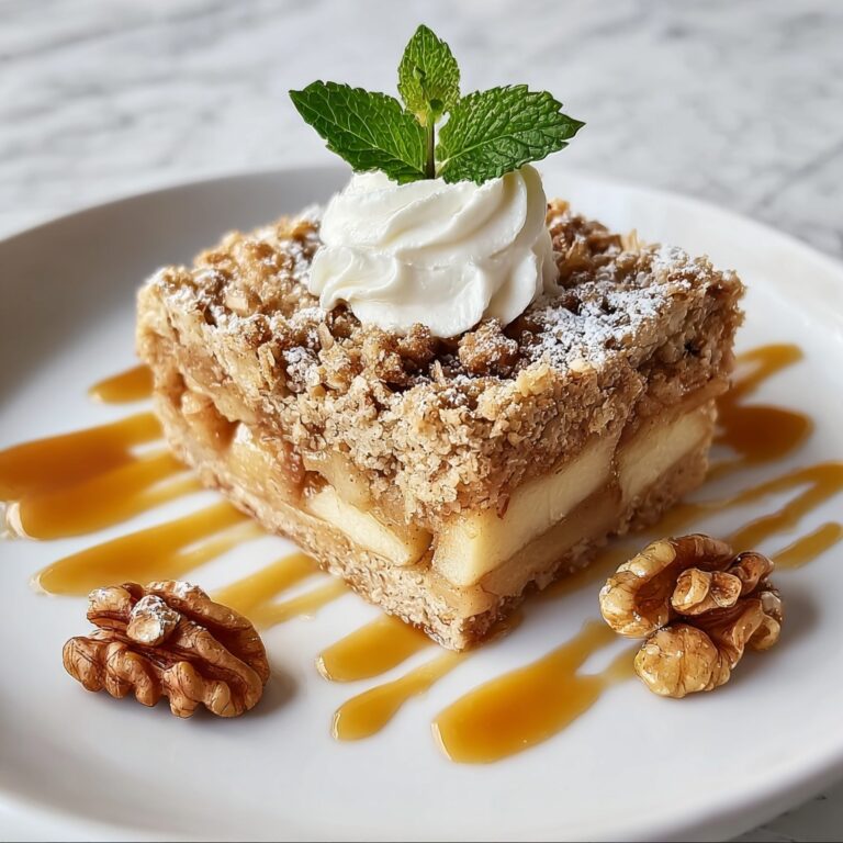 Apple Crisp Bars Recipe