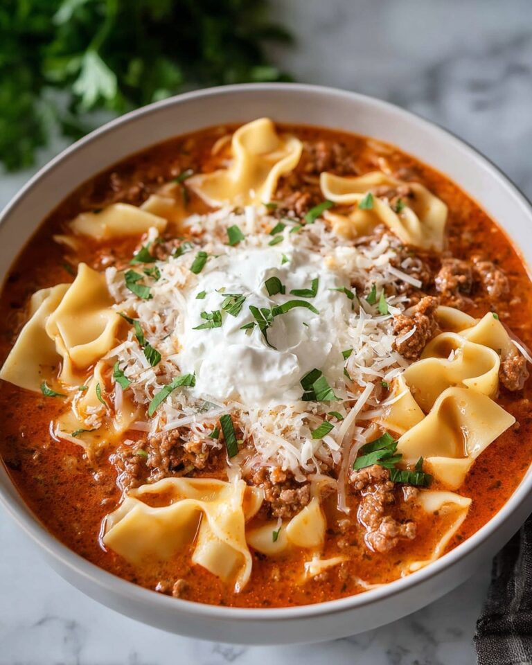 Easy Lasagna Soup Recipe