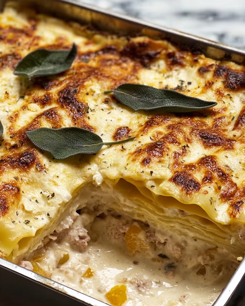 Butternut Squash and Sage Lasagna Recipe - Recipe Image