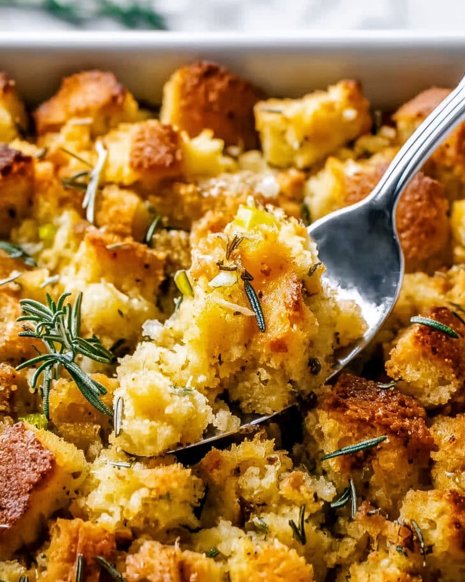 Savory Holiday Stuffing Recipe - Recipe Image