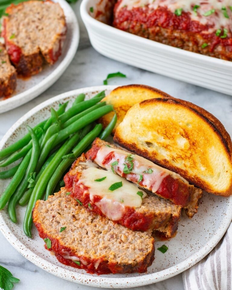 Chicken Parmesan Meatloaf Recipe