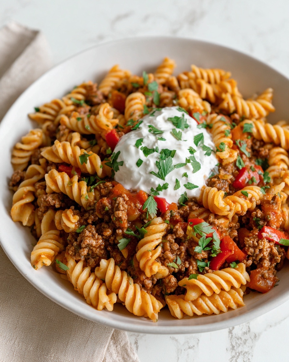 Taco Pasta Recipe - Recipe Image