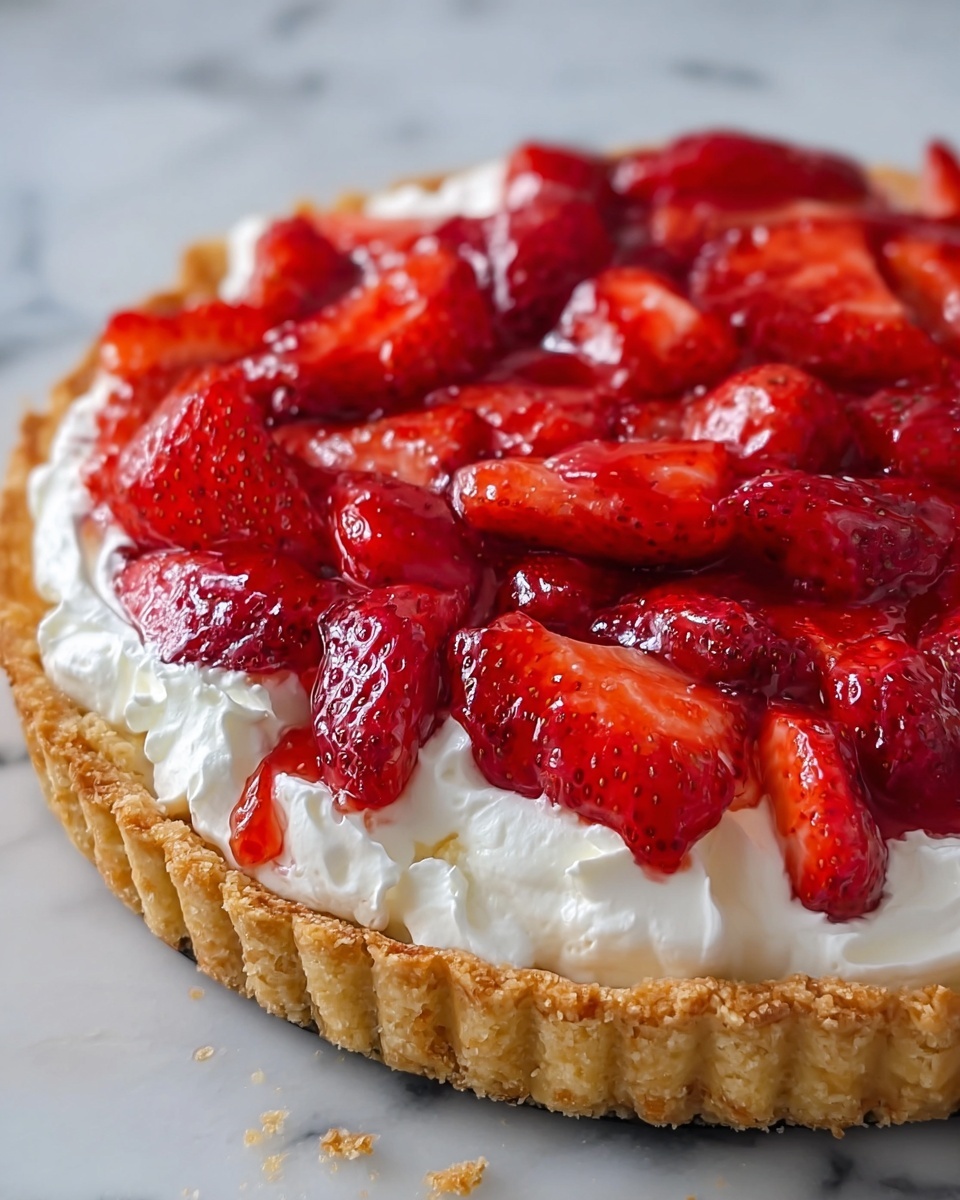 Strawberry and Ricotta Tart Recipe - Recipe Image