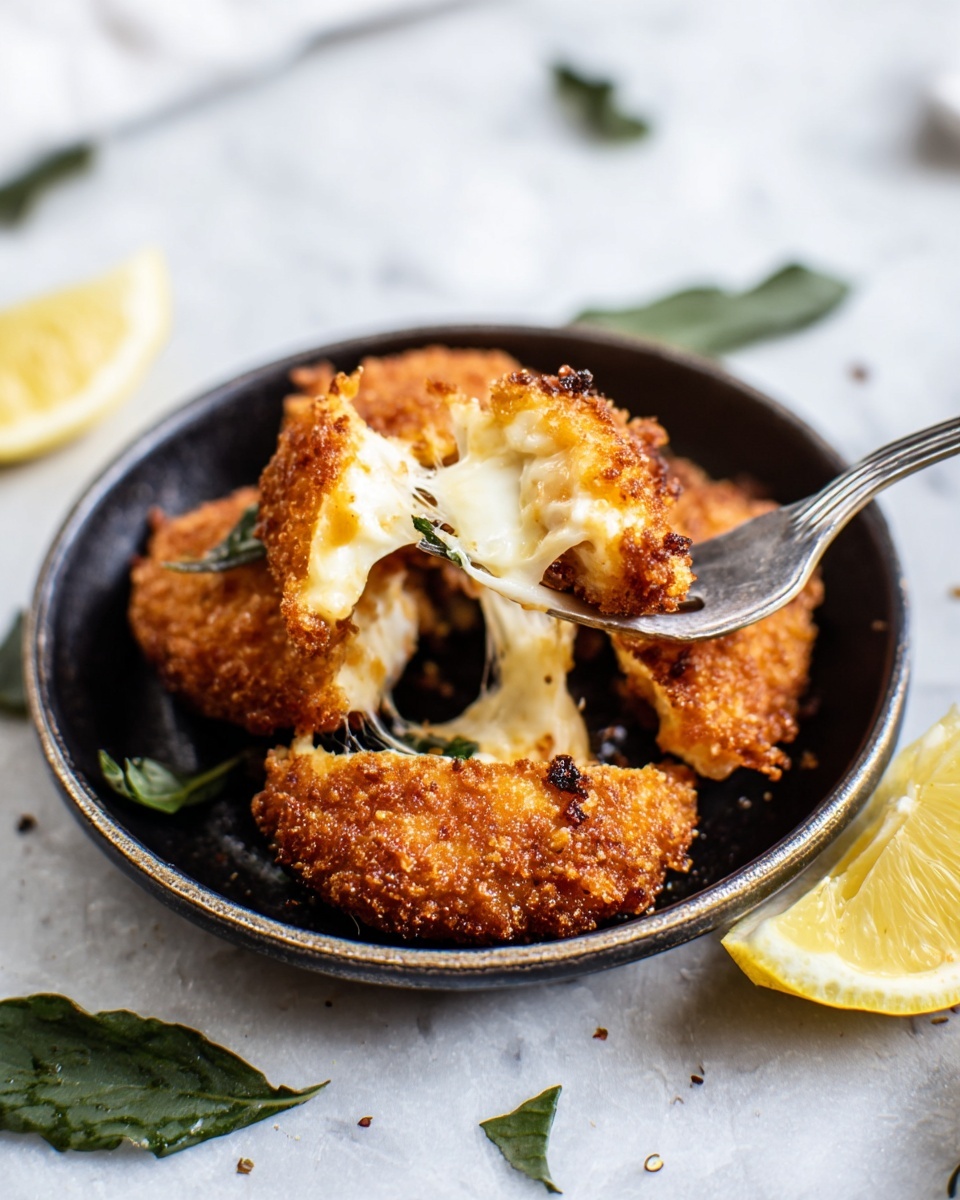 Saganaki (Greek Fried Cheese) Recipe - Recipe Image