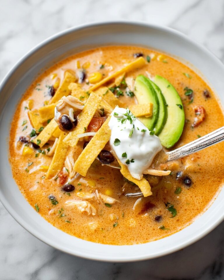 Creamy Chicken Tortilla Soup Recipe