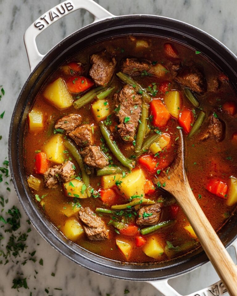 Vegetable Beef Soup Recipe