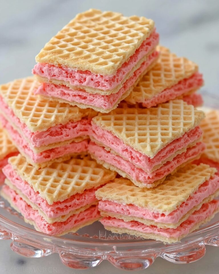 Ukrainian Waffle Cake with Dulce de Leche Recipe