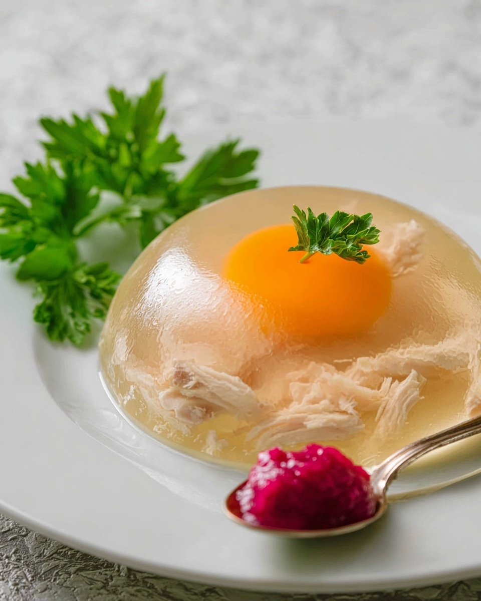 Ukrainian Aspic (Kholodets) Recipe - Recipe Image