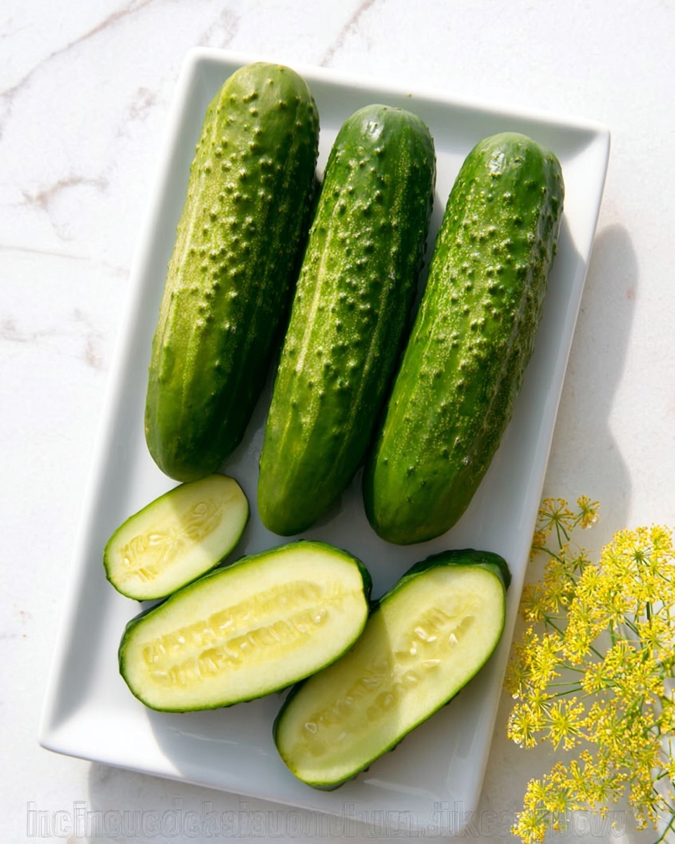 How to Pickle Pickles (Refrigerator Pickles) Recipe - Recipe Image