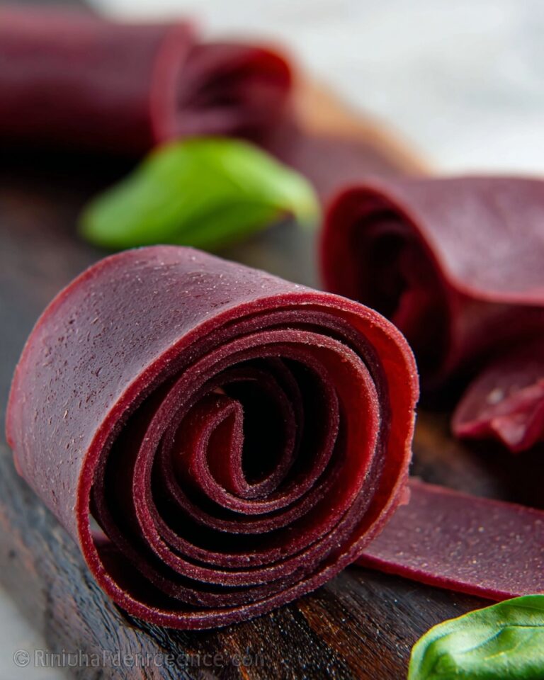 How to Make Plum Fruit Leather Recipe