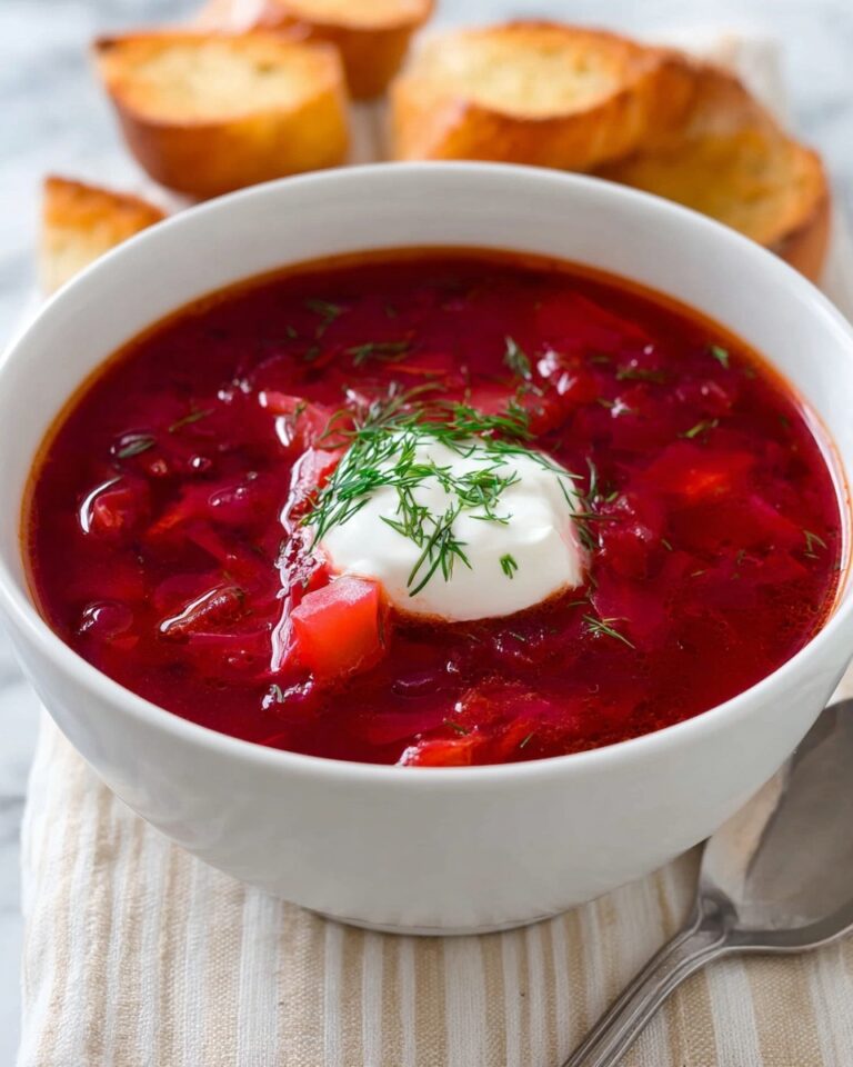 Classic Borscht (Beet Soup) Recipe