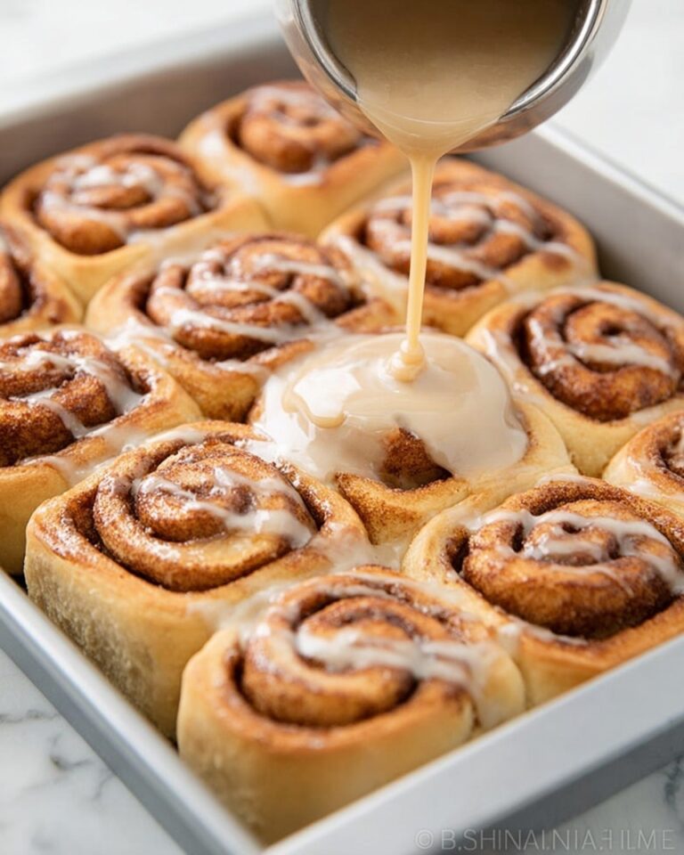 Softest Cinnamon Rolls with Salted Maple Glaze Recipe