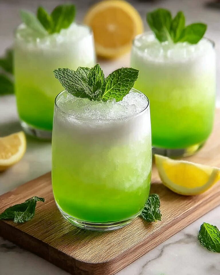 Refreshing Minty Lemonade Fizz Recipe