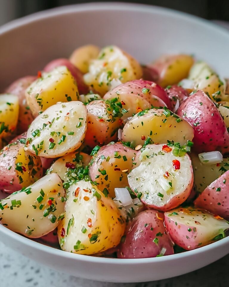 Salt and Vinegar Potato Salad – A Tangy Twist on a Classic Dish Recipe