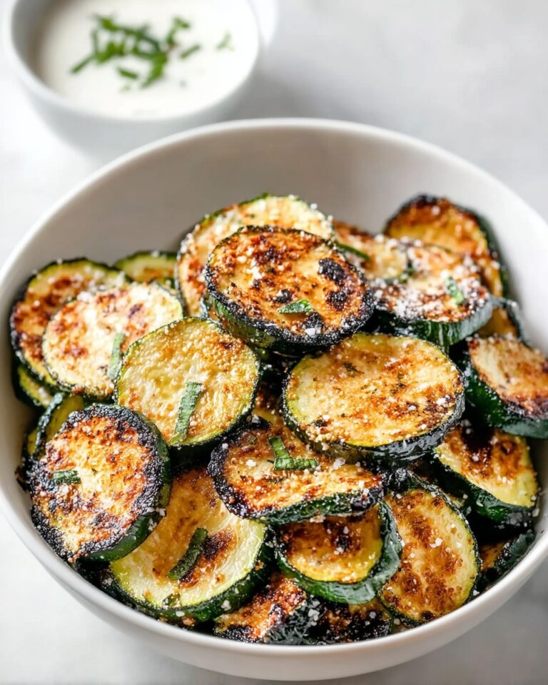 Air Fryer Zucchini Chips – A Crispy, Healthy Snack Made Easy Recipe