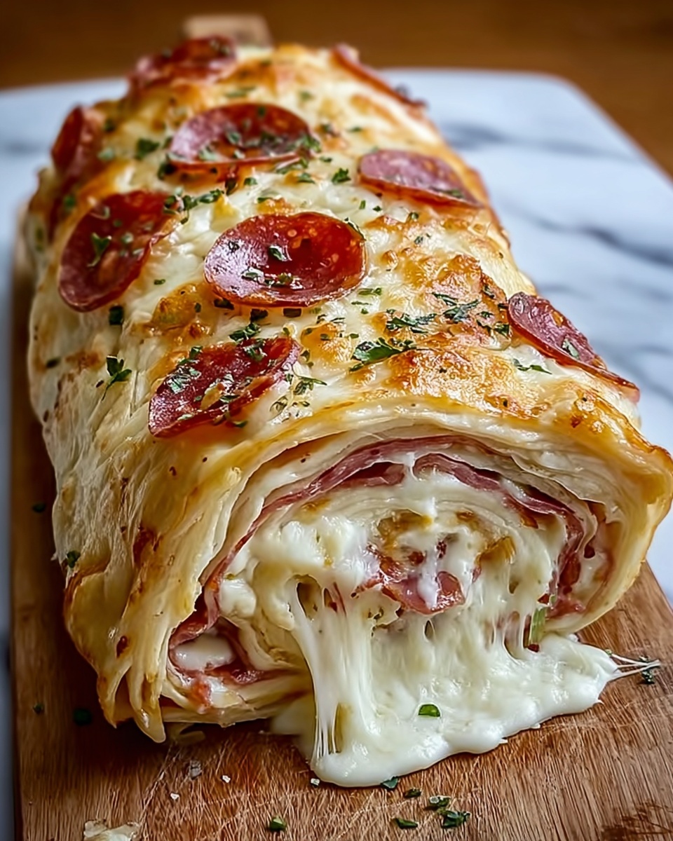 Crispy Chicken Cordon Bleu Stromboli Recipe - Recipe Image