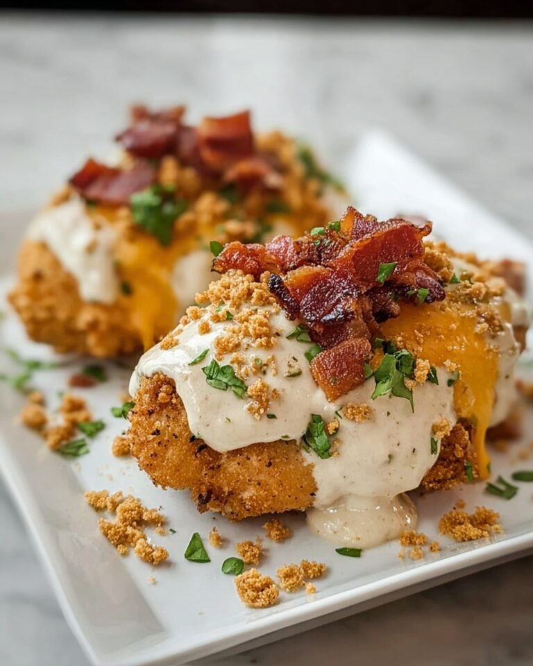 Cream Cheese and Bacon Stuffed Doritos Chicken Recipe