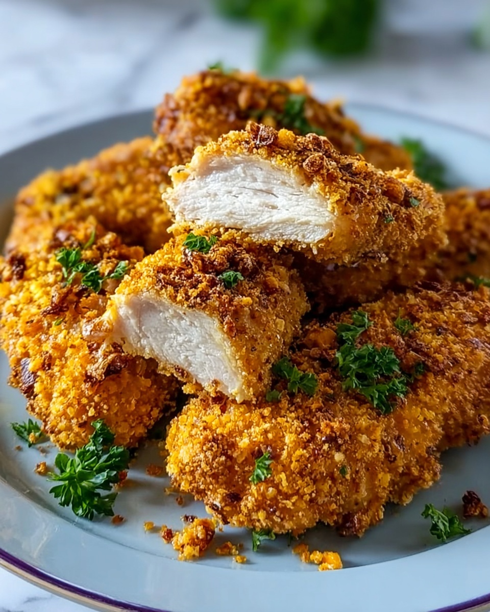 Air Fryer Parmesan Crusted Chicken with Mayo Recipe - Recipe Image