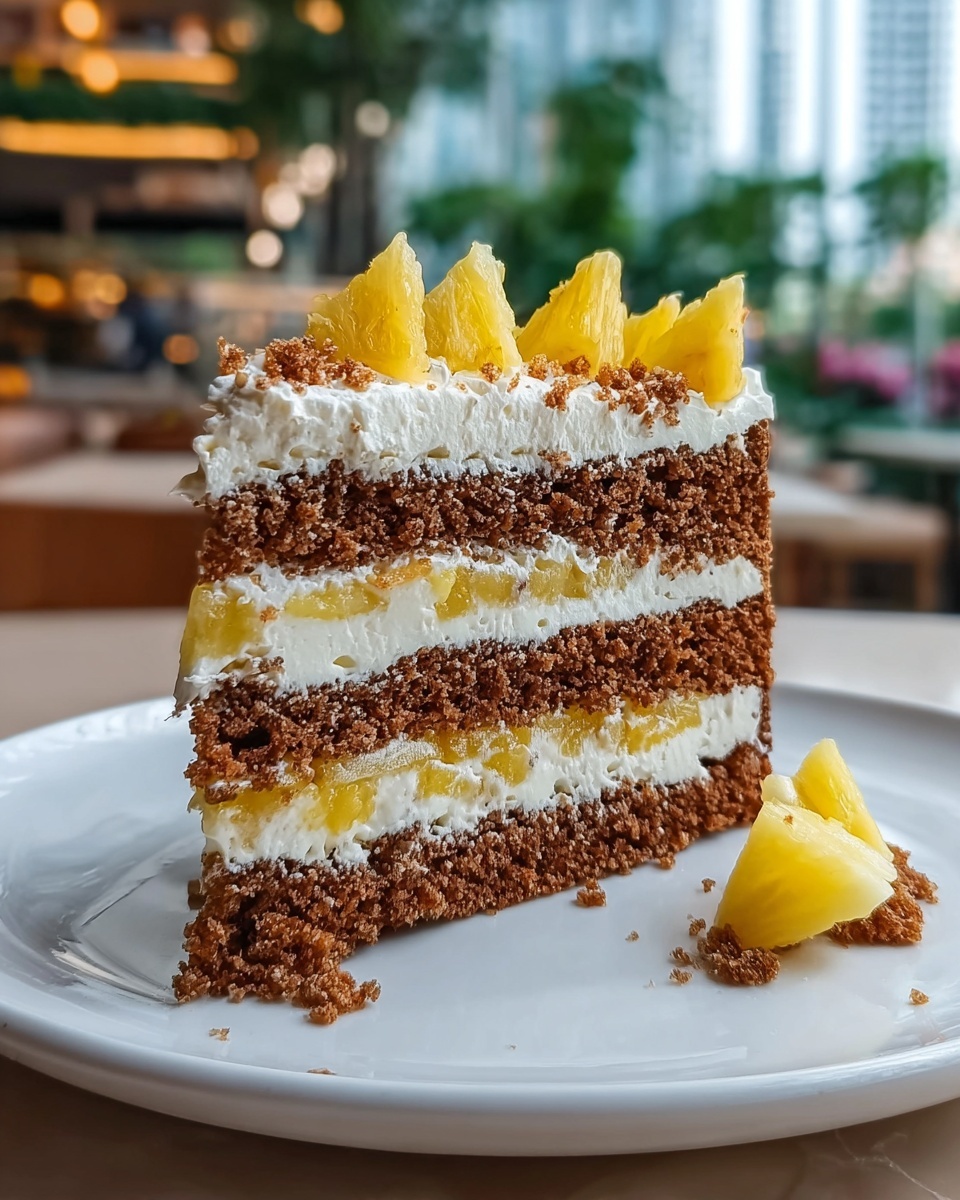 Hawaiian Pineapple Carrot Cream Cake Recipe - Recipe Image