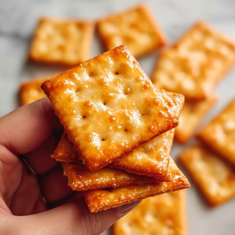 Sourdough Cheese Crackers Recipe