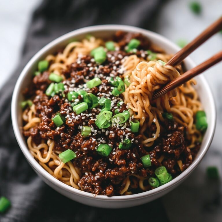 High-Protein Mongolian Noodles Recipe