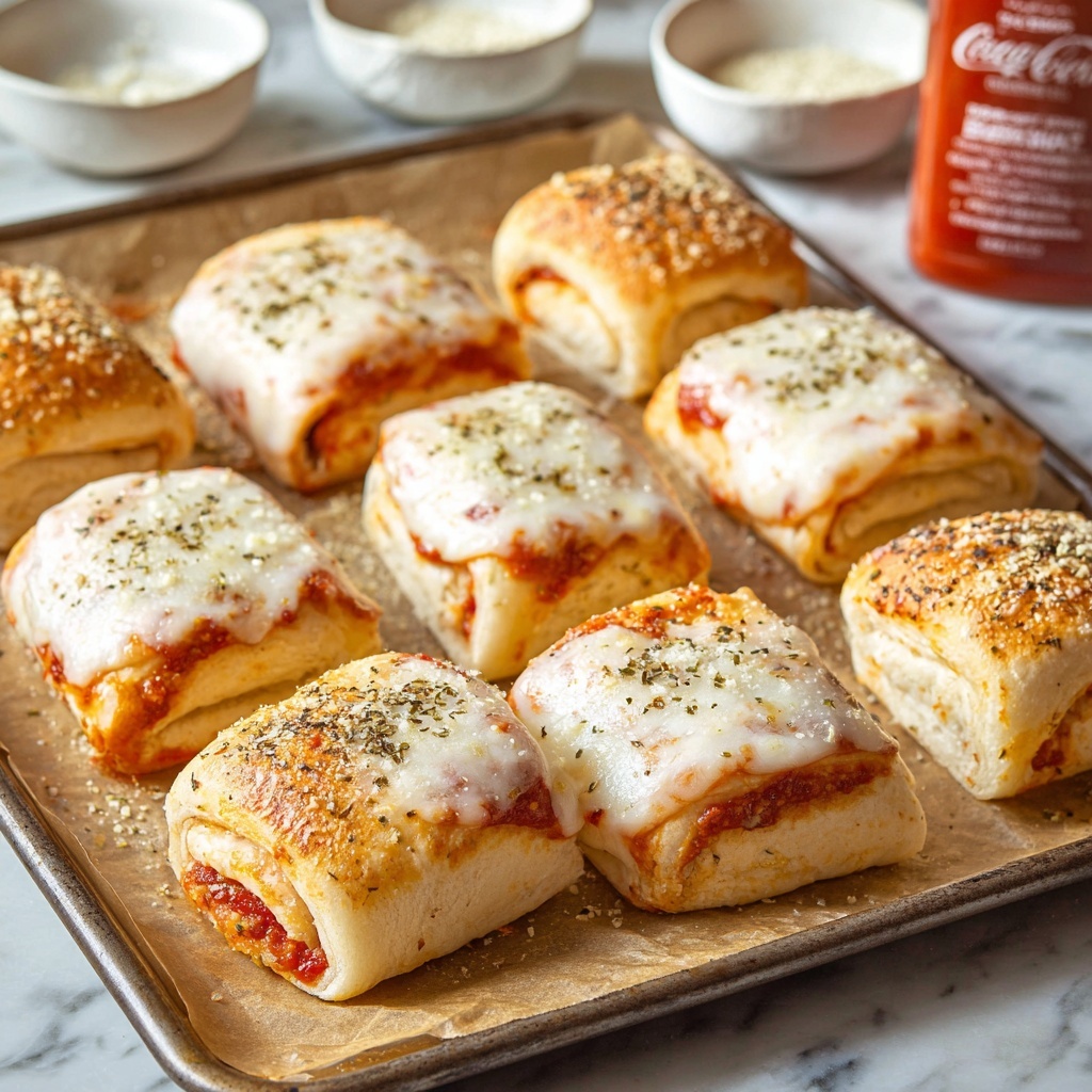 Low-Calorie Pizza Rolls (3-Ingredient Hack!) Recipe - Recipe Image