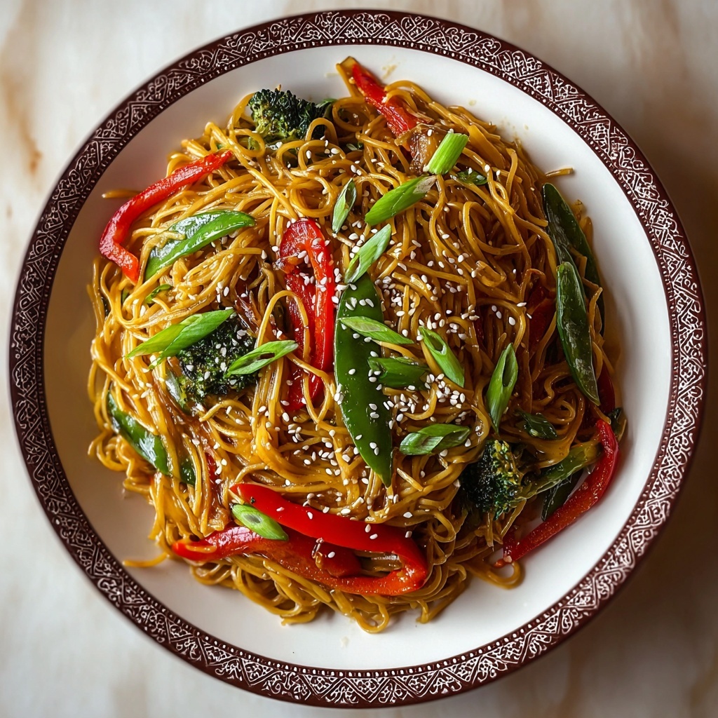 Spicy Stir-Fried Mongolian Noodles Recipe - Recipe Image