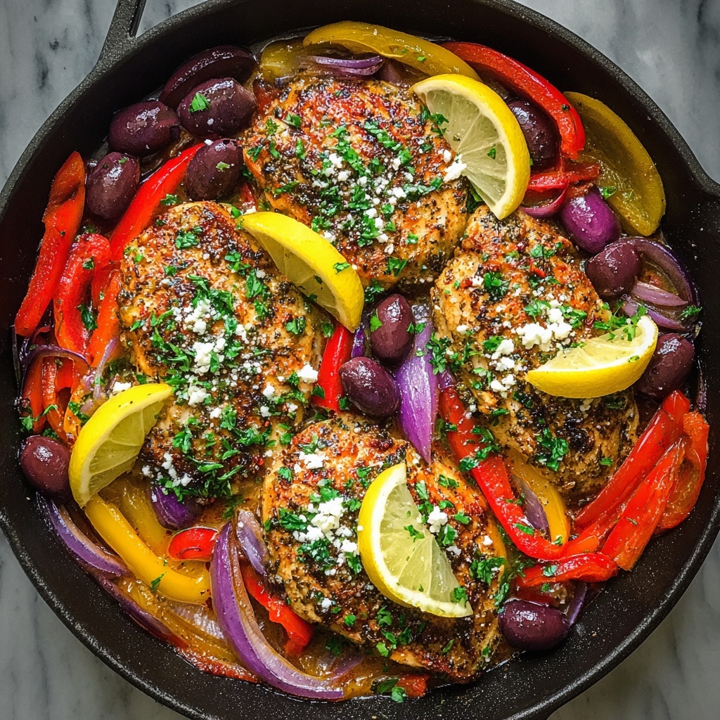 Mediterranean Chicken Skillet Recipe - Recipe Image