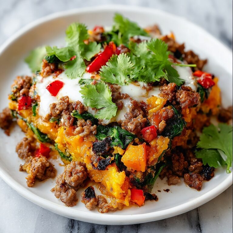 Ground Turkey and Sweet Potato Bake Recipe