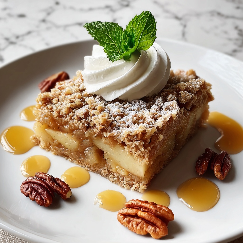 Apple Crisp Bars Recipe - Recipe Image