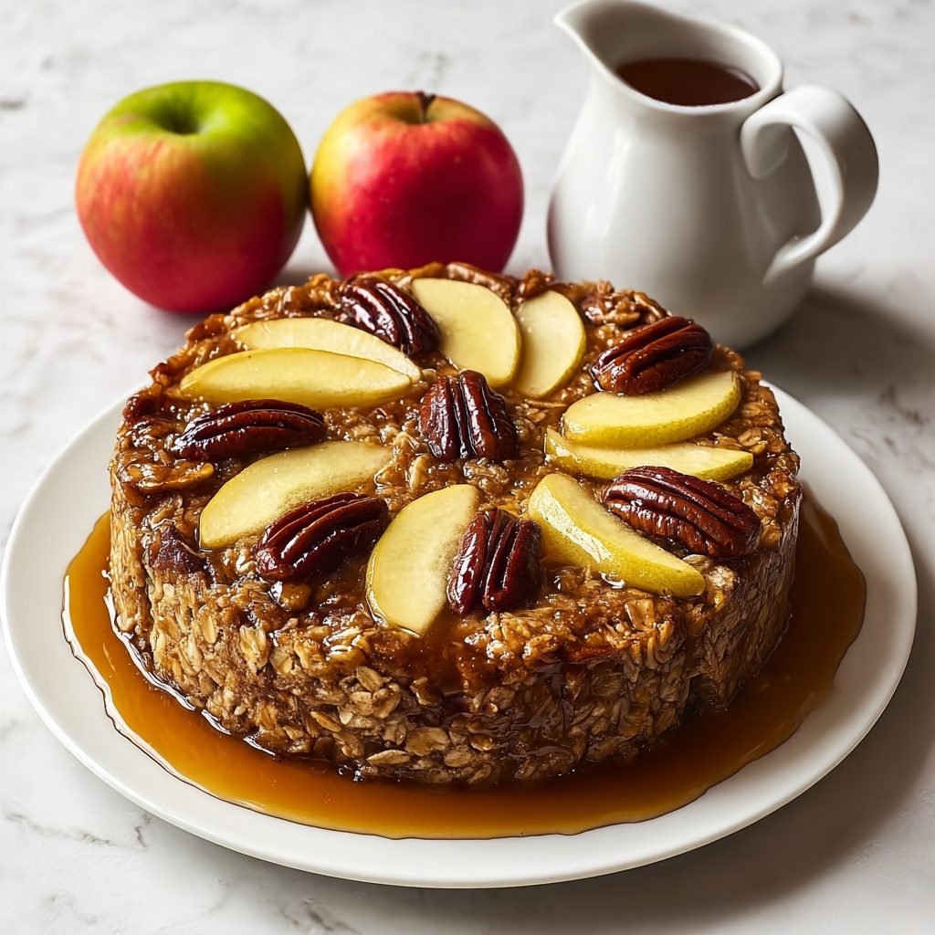 Apple Cinnamon Oatmeal Bake Recipe - Recipe Image
