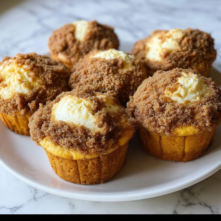 Pumpkin Cream Cheese Muffins with Streusel Topping Recipe
