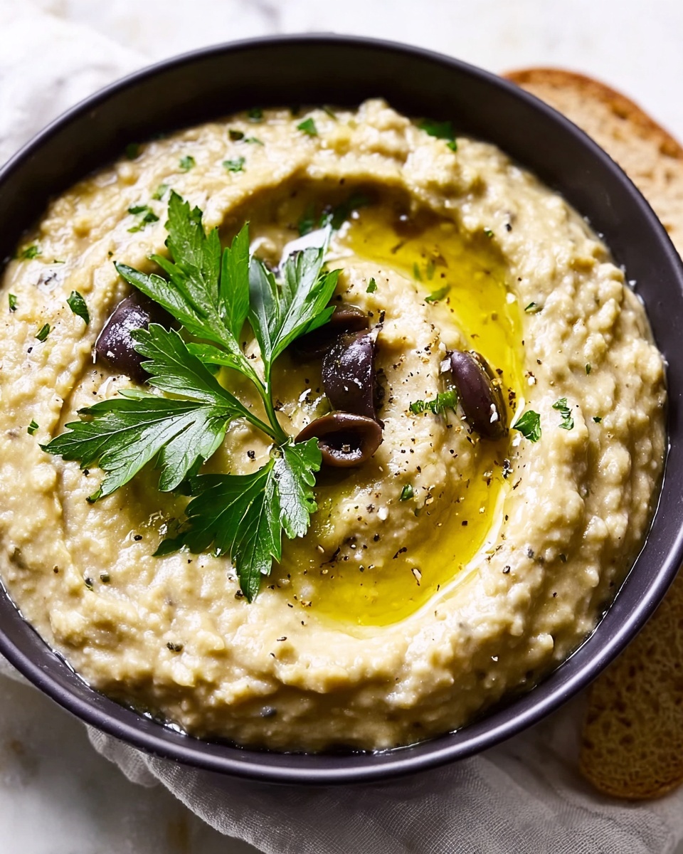 Melitzanosalata (Greek Eggplant Dip) Recipe - Recipe Image