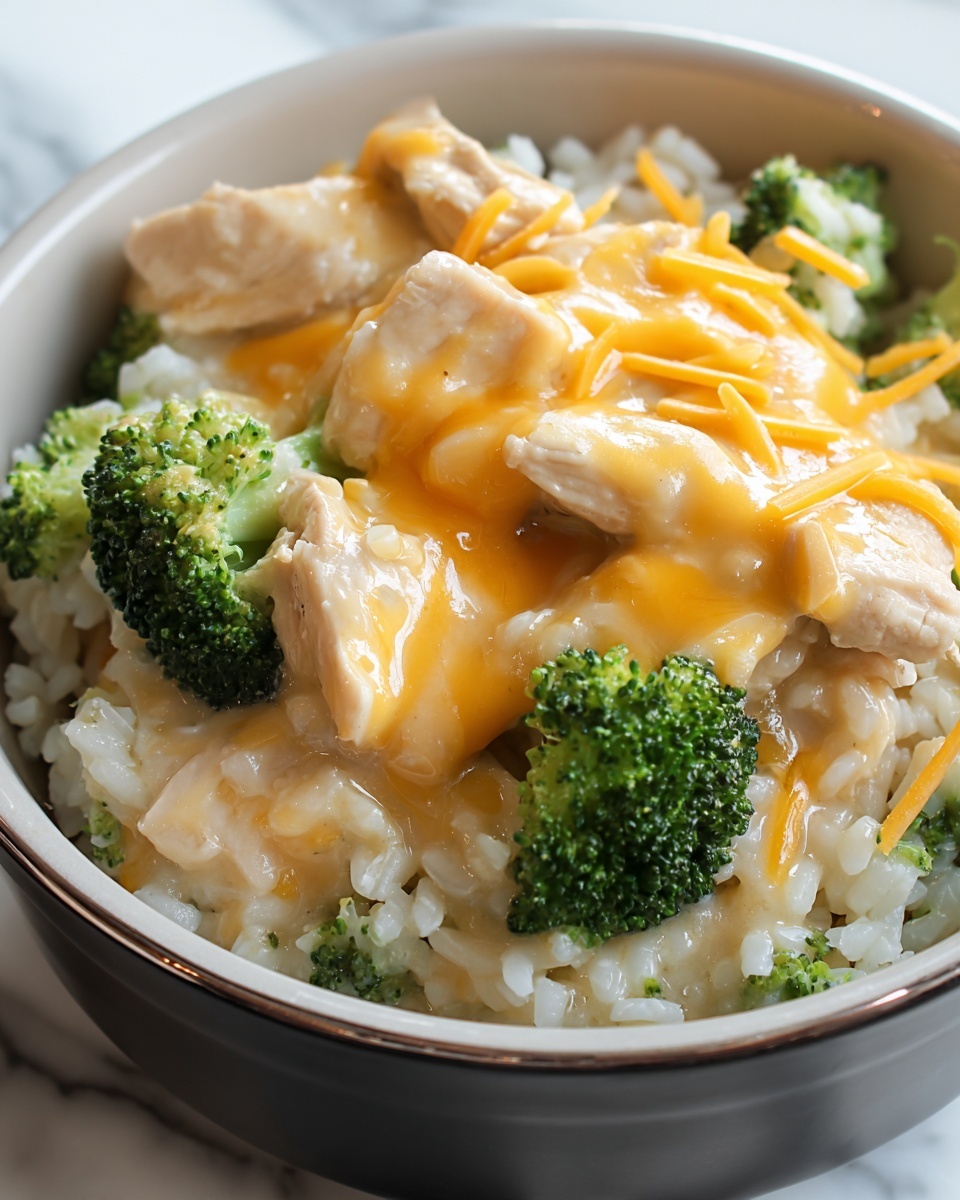 Crockpot Cheesy Chicken Broccoli Rice Recipe - Recipe Image