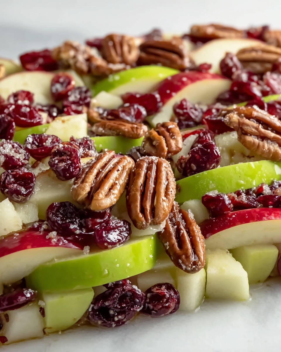 Honeycrisp Apple Salad with Pecans, Cranberries, and a Delicious Honey-Yogurt Dressing Recipe - Recipe Image