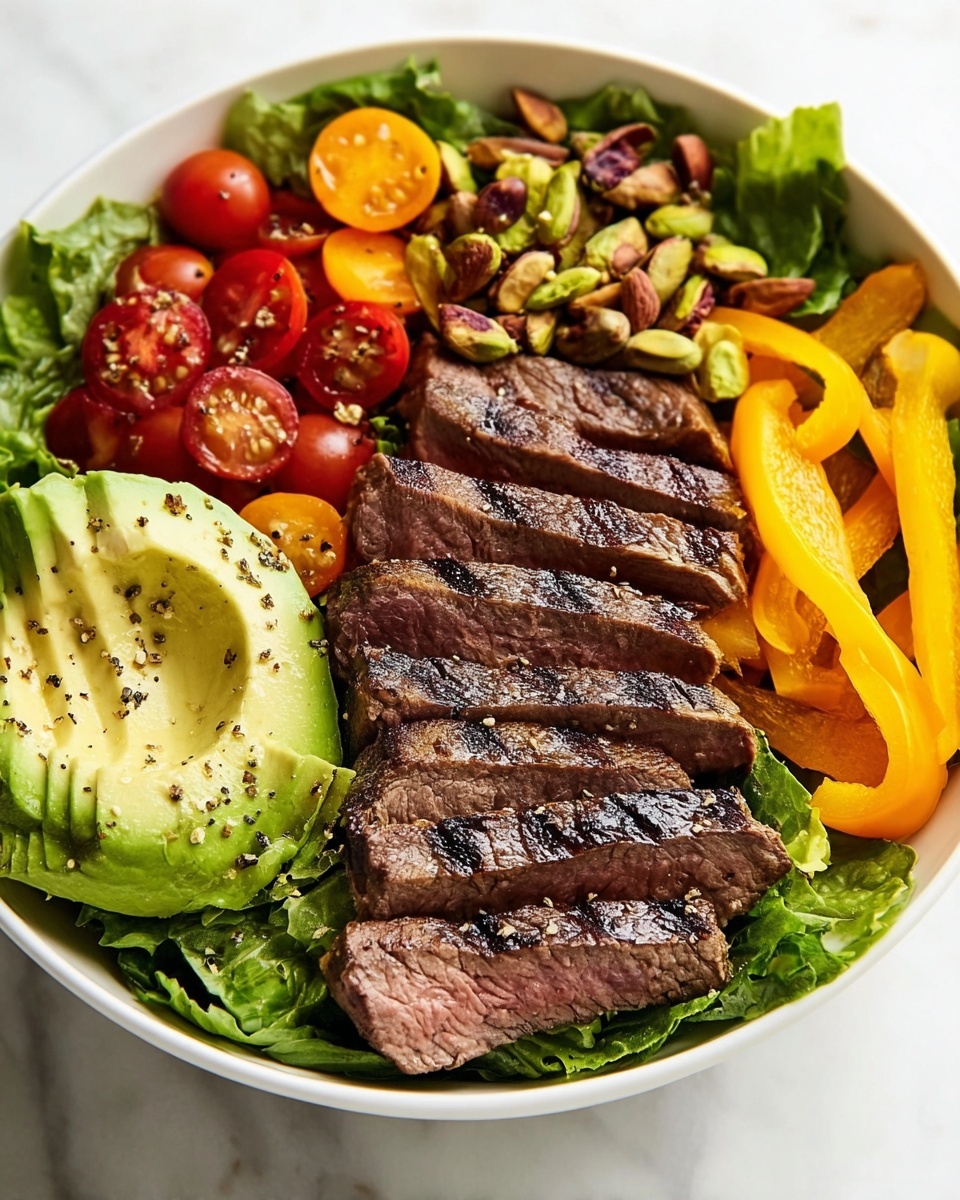 Southwestern Steak Salad with Lime Vinaigrette Recipe - Recipe Image