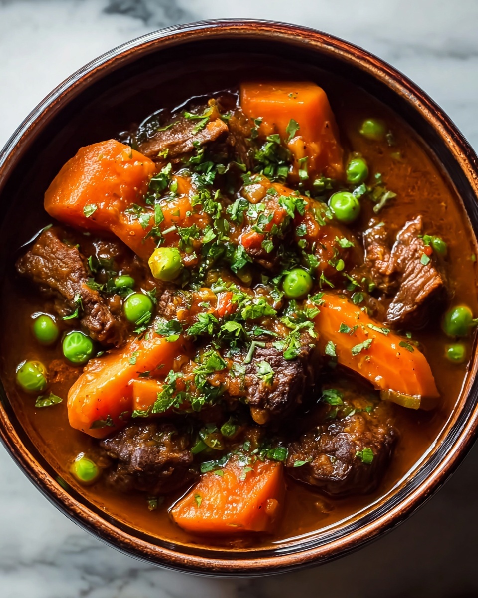 Classic Beef Stew Comfort Bowl Recipe - Recipe Image