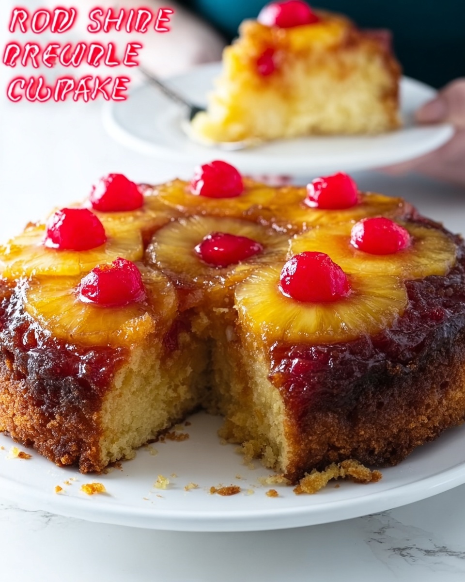 Pineapple Upside-Down Cheesecake Recipe - Recipe Image