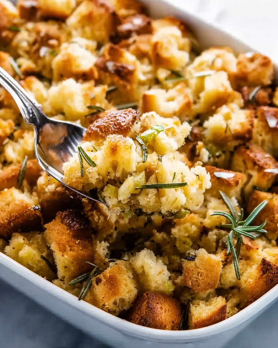 Savory Holiday Stuffing Recipe - Recipe Image