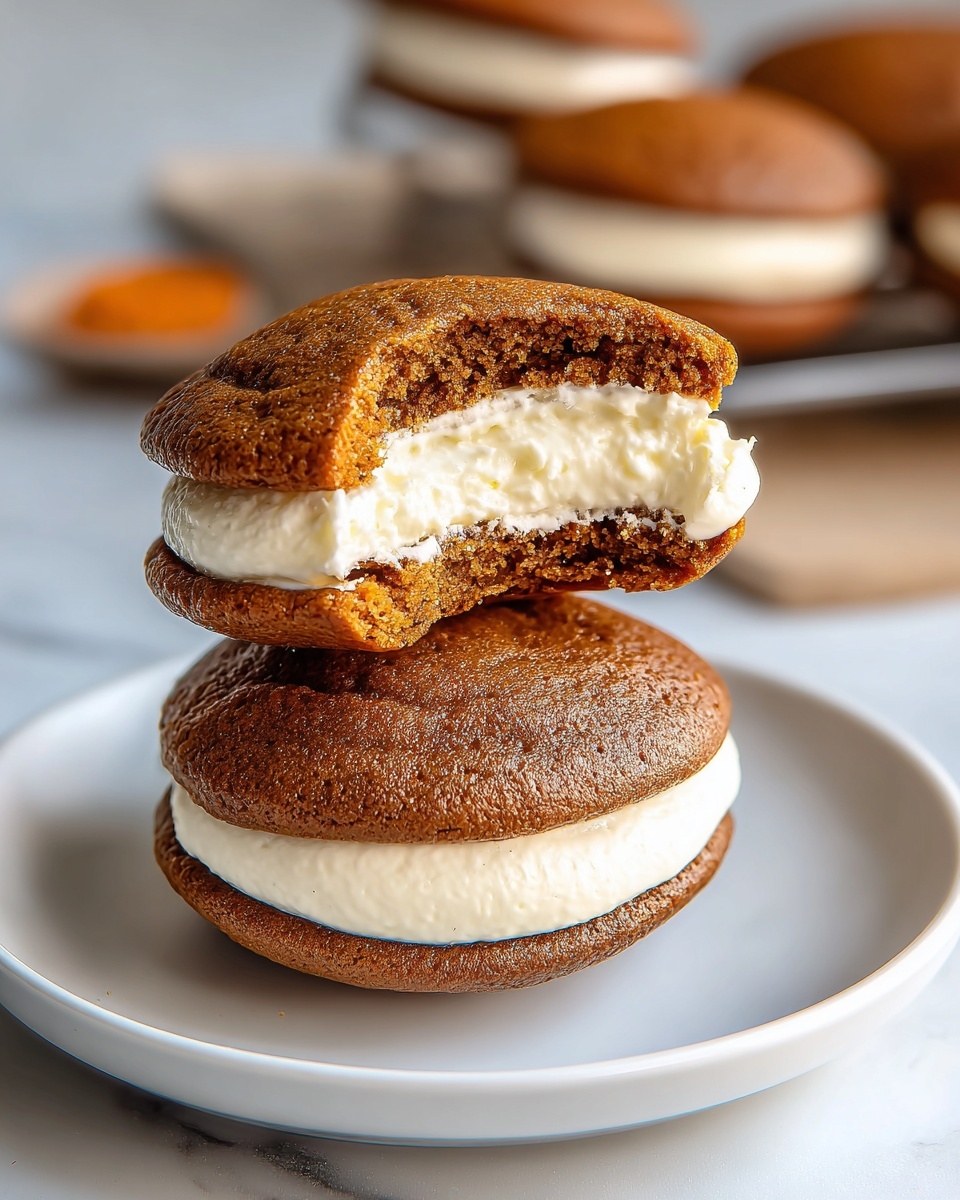 Pumpkin Whoopie Pies Recipe - Recipe Image