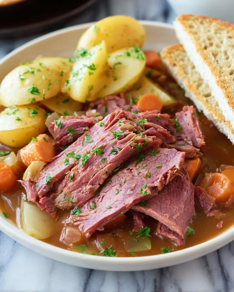 Slow Cooker Corned Beef and Potatoes Recipe
