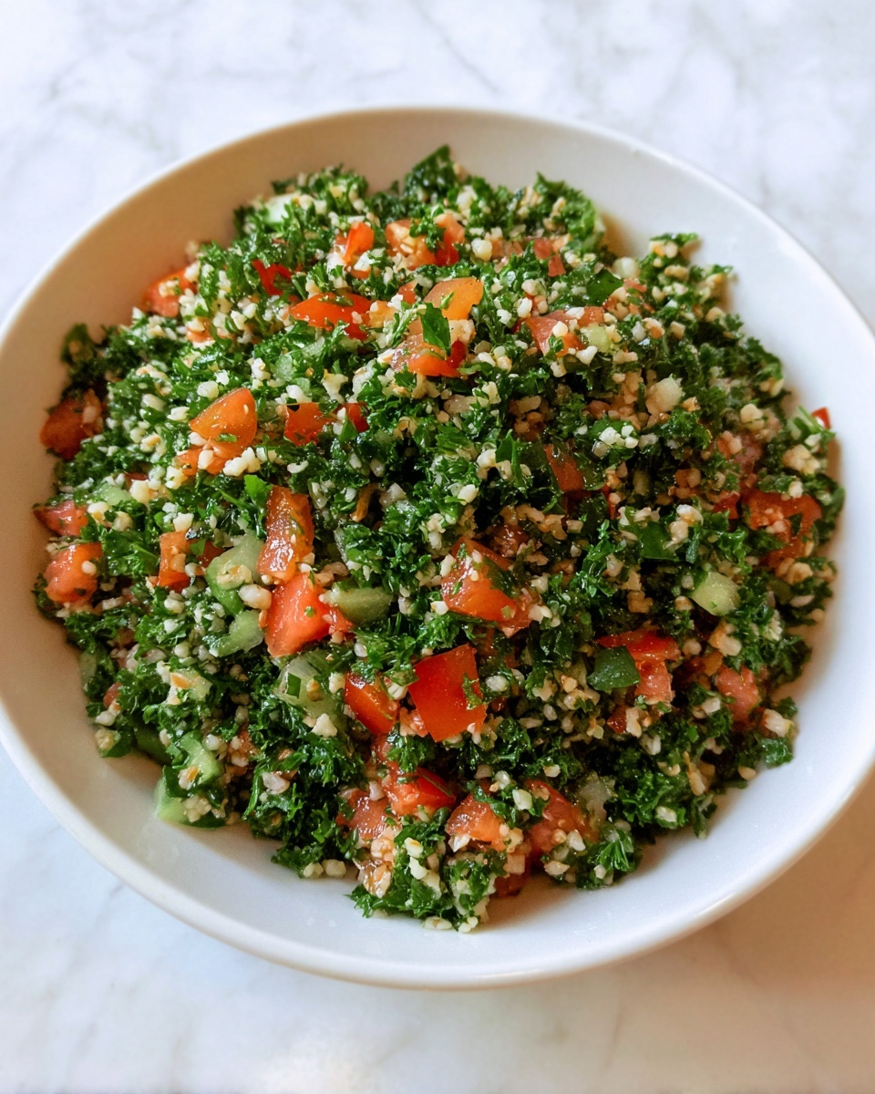 Refreshing Tabbouleh Salad with Fresh Parsley and Mint Recipe - Recipe Image